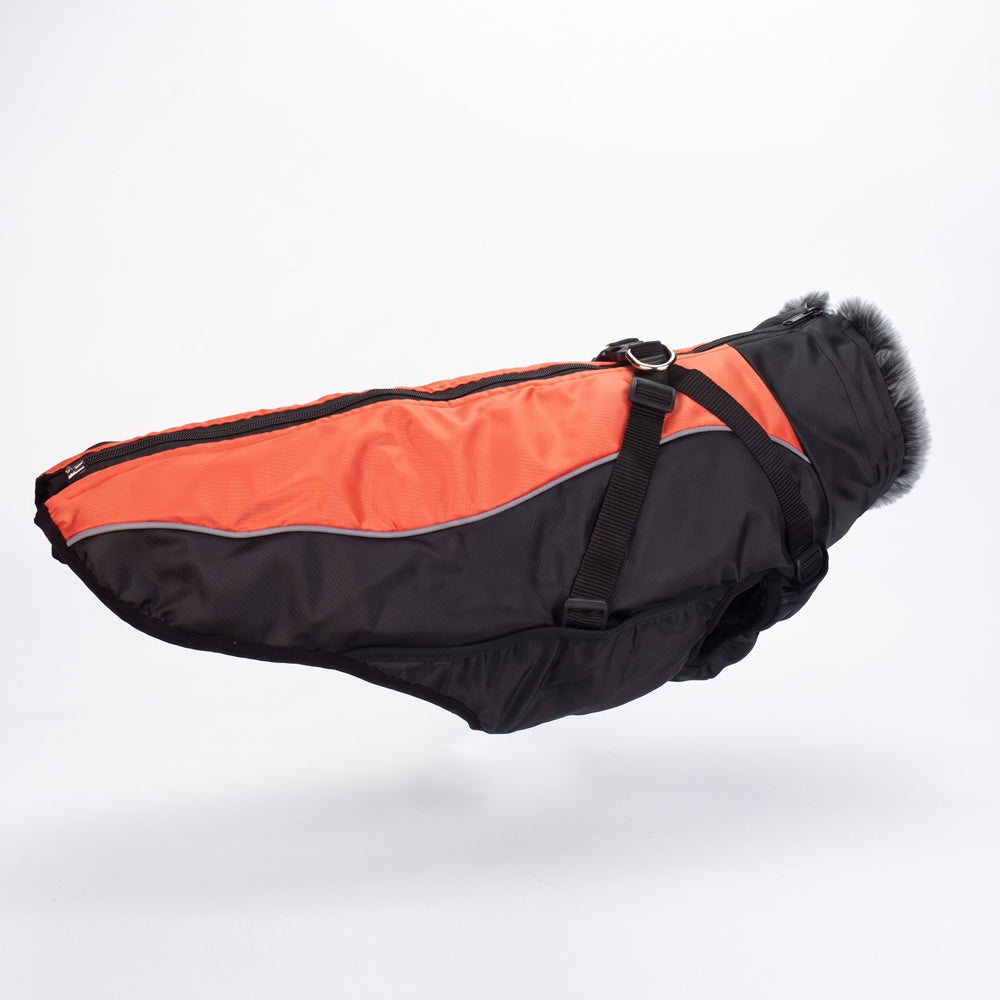 Giacca impermeabile per cani di taglia media e grande – cappotto invernale caldo con fodera in pile