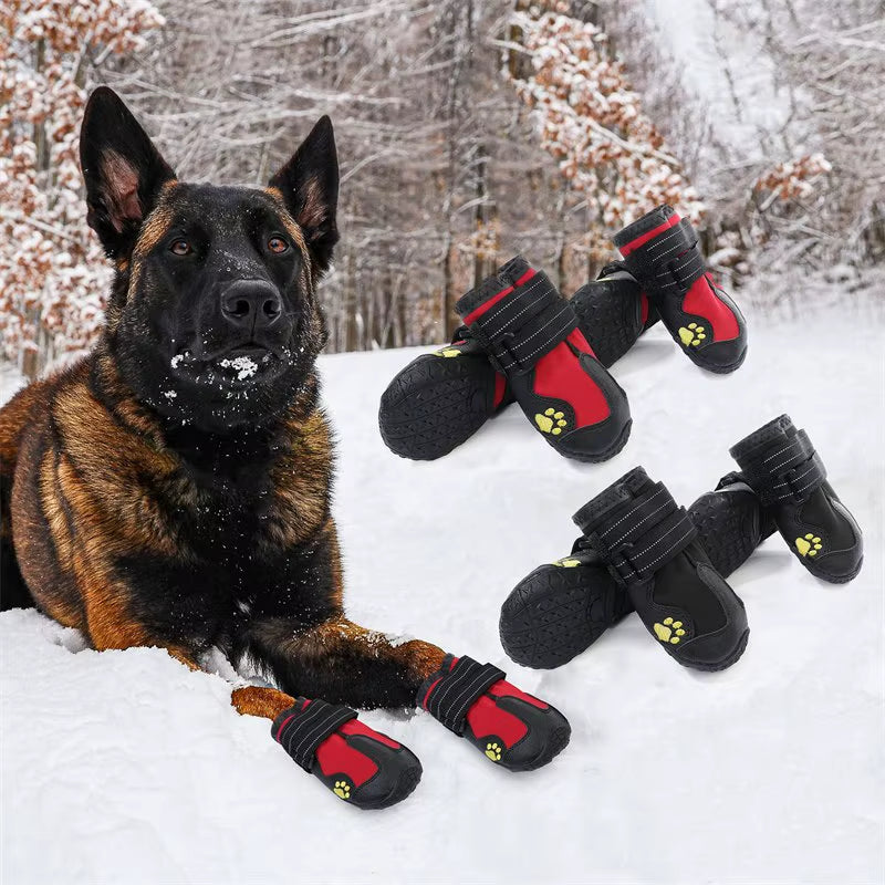 Dog boots, set of 4